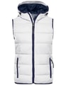 Dames Bodywarmer Daiber JN1075 Wit-Navy